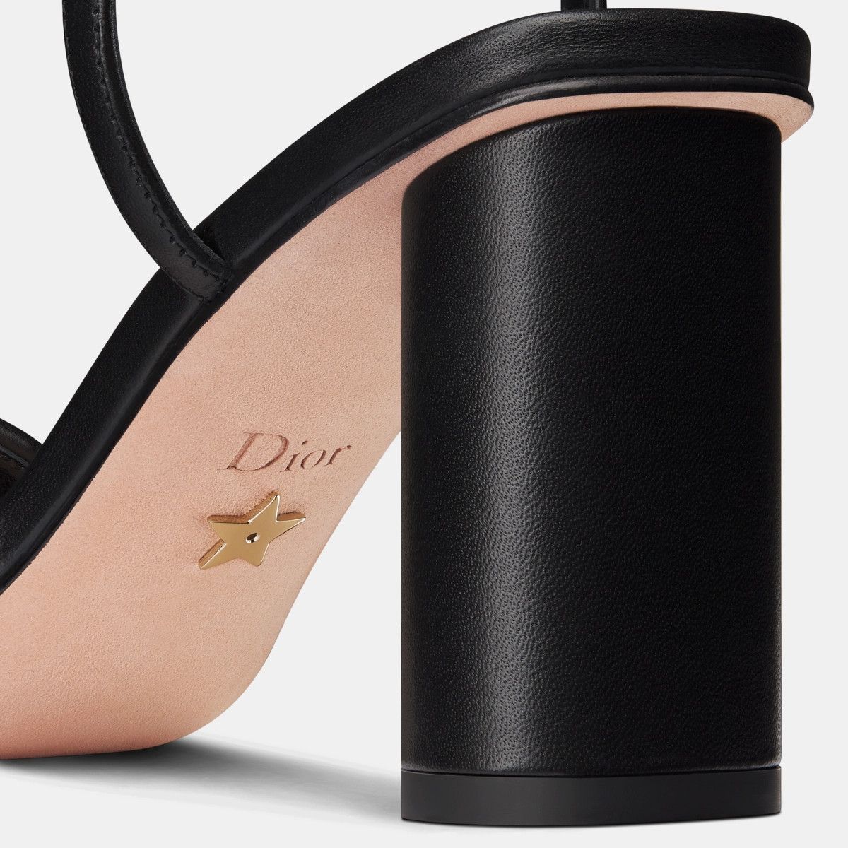 Dior o1bcso1str0226 Dway Heeled Sandal in Black Size US 7 / IT 37 - 5 Thumbnail