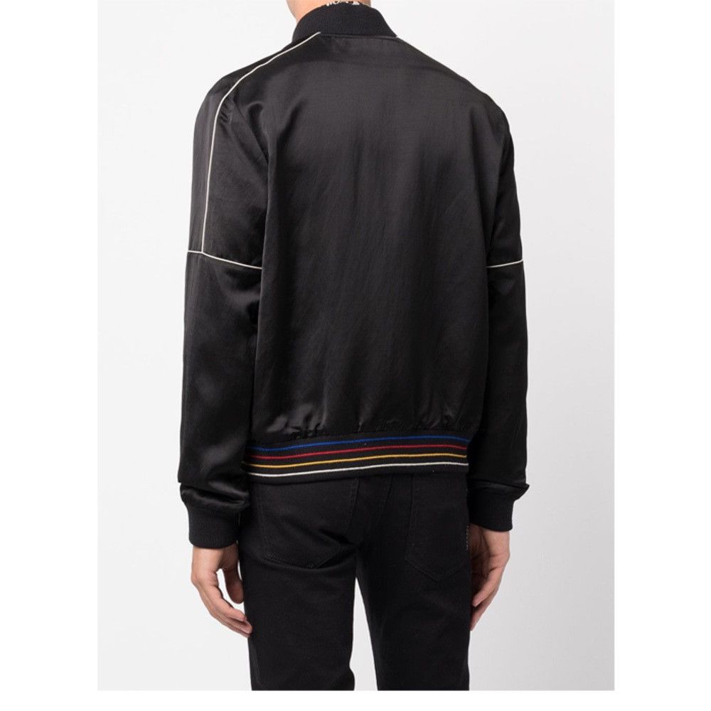 Saint Laurent Paris FW21 Saint Laurent YSL logo black bomber teddy jacket 56 Size US XL / EU 56 / 4 - 23 Thumbnail
