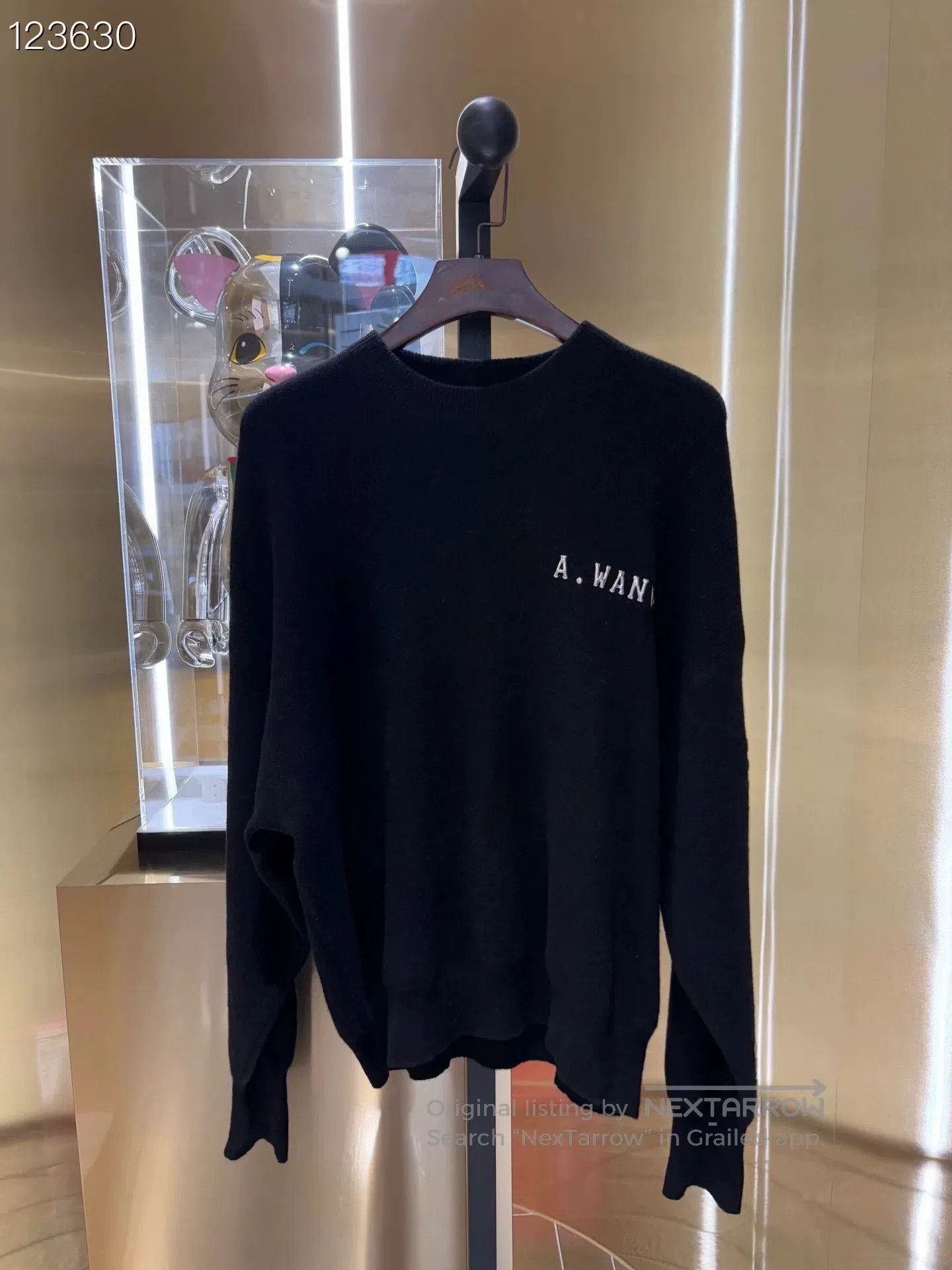 King Black Crew Neck Classic Sweater S. Size S / US 4 / IT 40 - 1 Thumbnail