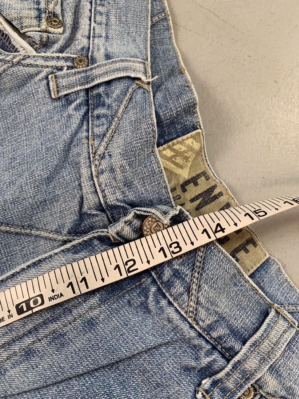 Southpole Vintage rare enyce spell out denim Size US 38 / EU 54 - 9 Thumbnail