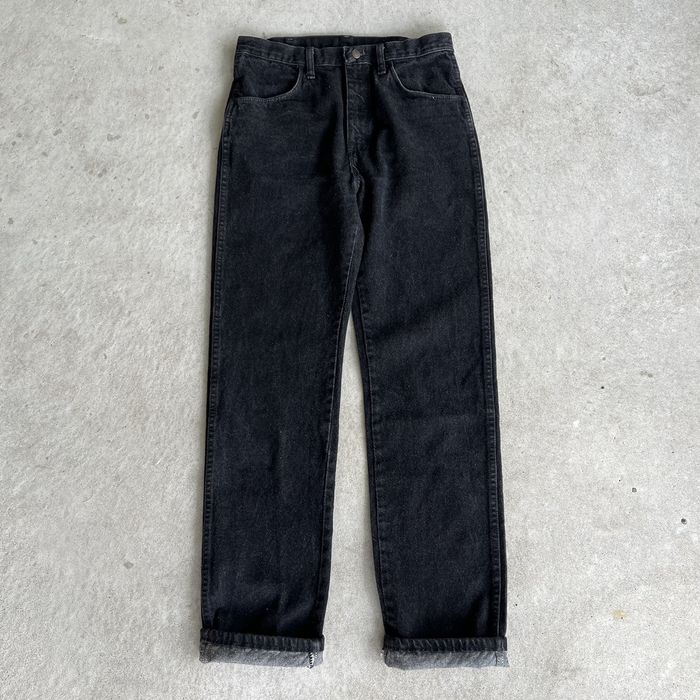 Vintage Vintage 1990’s Rustler Made in USA Faded Black Denim Jeans