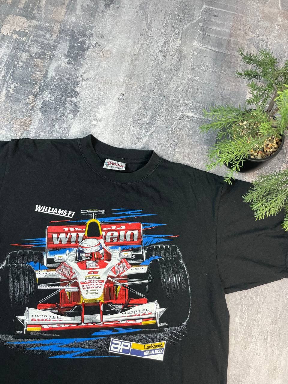 Formula 1 × Vintage vintage 90s williams f1 racing tee tshirt Size US L / EU 52-54 / 3 - 2 Thumbnail