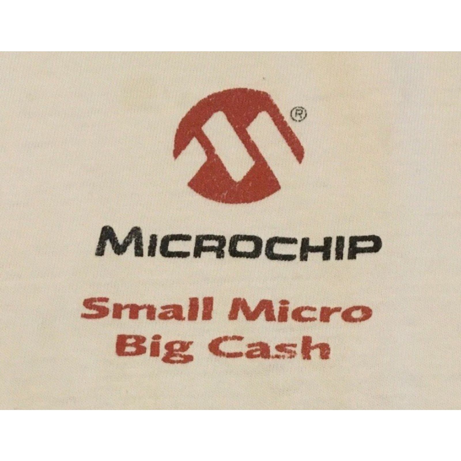 Apple VINTAGE 90s Apple Shirt XL White Grunge Internet Tech Microchip Big Cash Distress Mens Size US XL / EU 56 / 4 - 3 Thumbnail