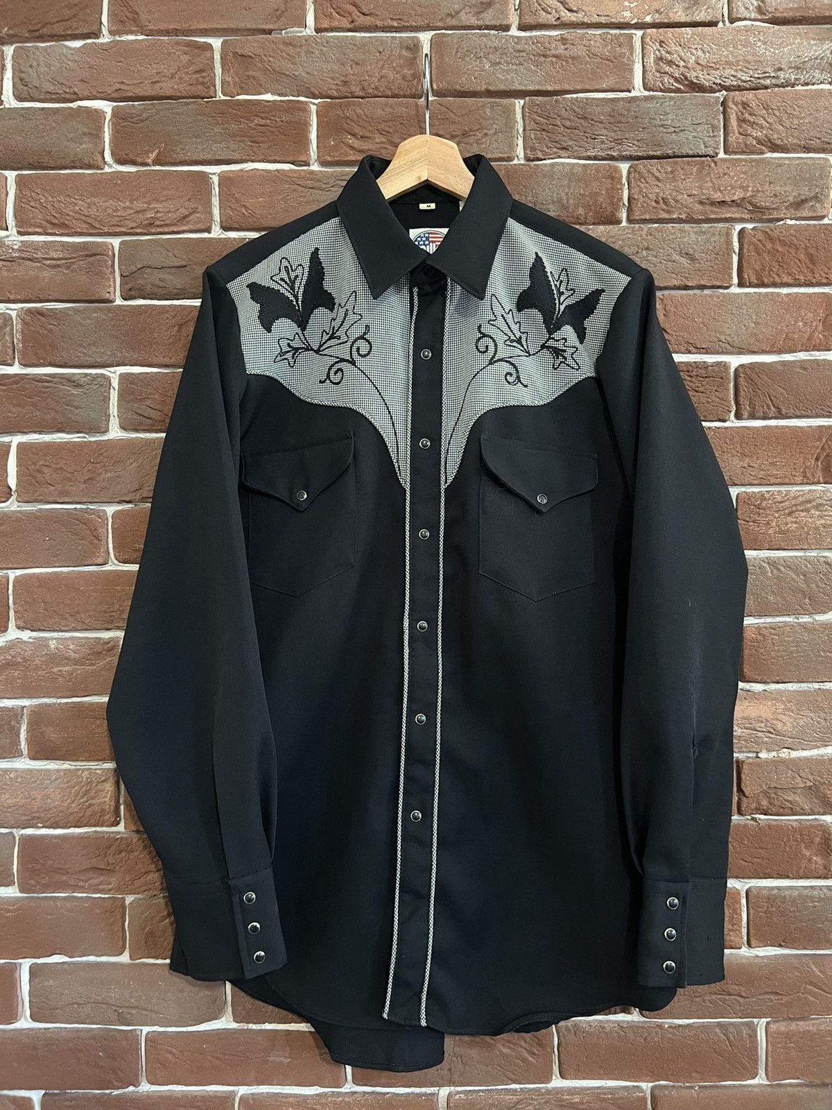 Other Vintage 80s Miller Cowboy Western Button Up Shirt Hype Rare Size US M / EU 48-50 / 2 - 1 Thumbnail