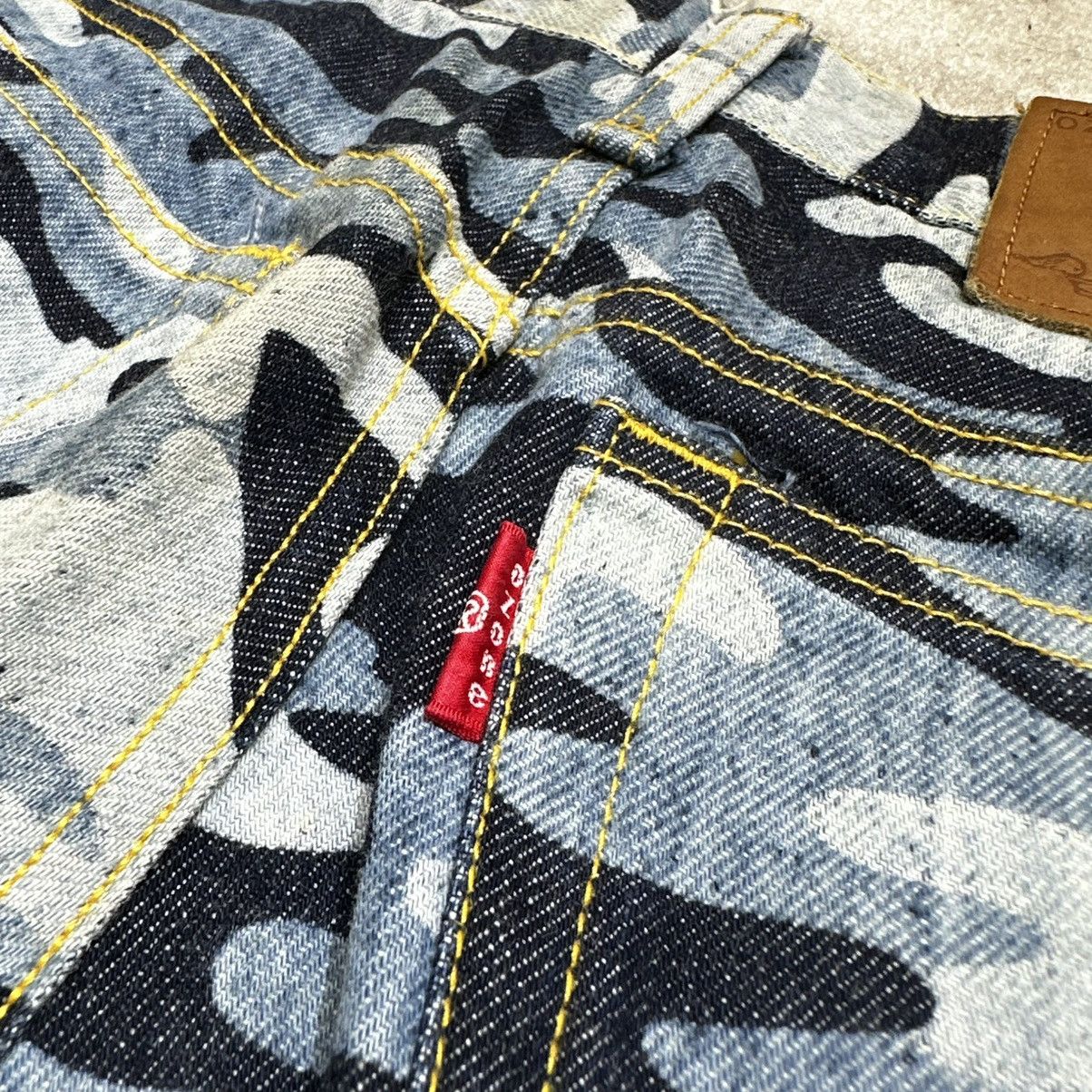 Hysteric Glamour 90s Ozone Community Hysteric Glamour Camo Denim Jeans Size 24" / US 00 / IT 34 - 10 Thumbnail
