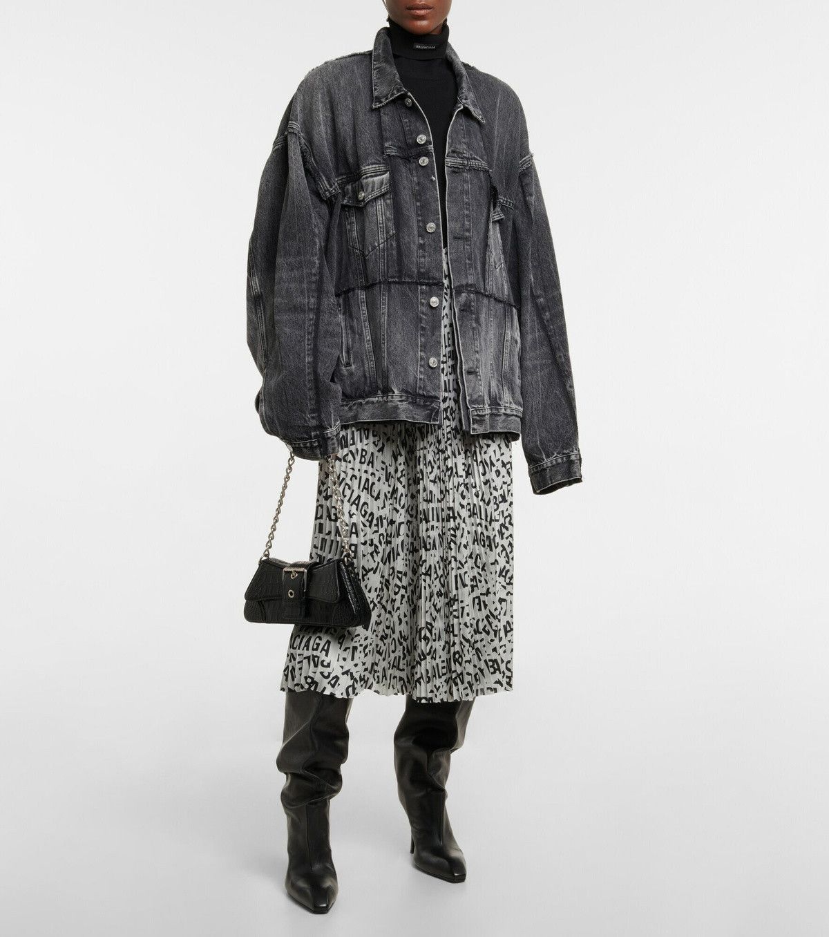 Balenciaga Balenciaga Distressed Denim Jacket SS22 Size XS / US 0-2 / IT 36-38 - 5 Thumbnail