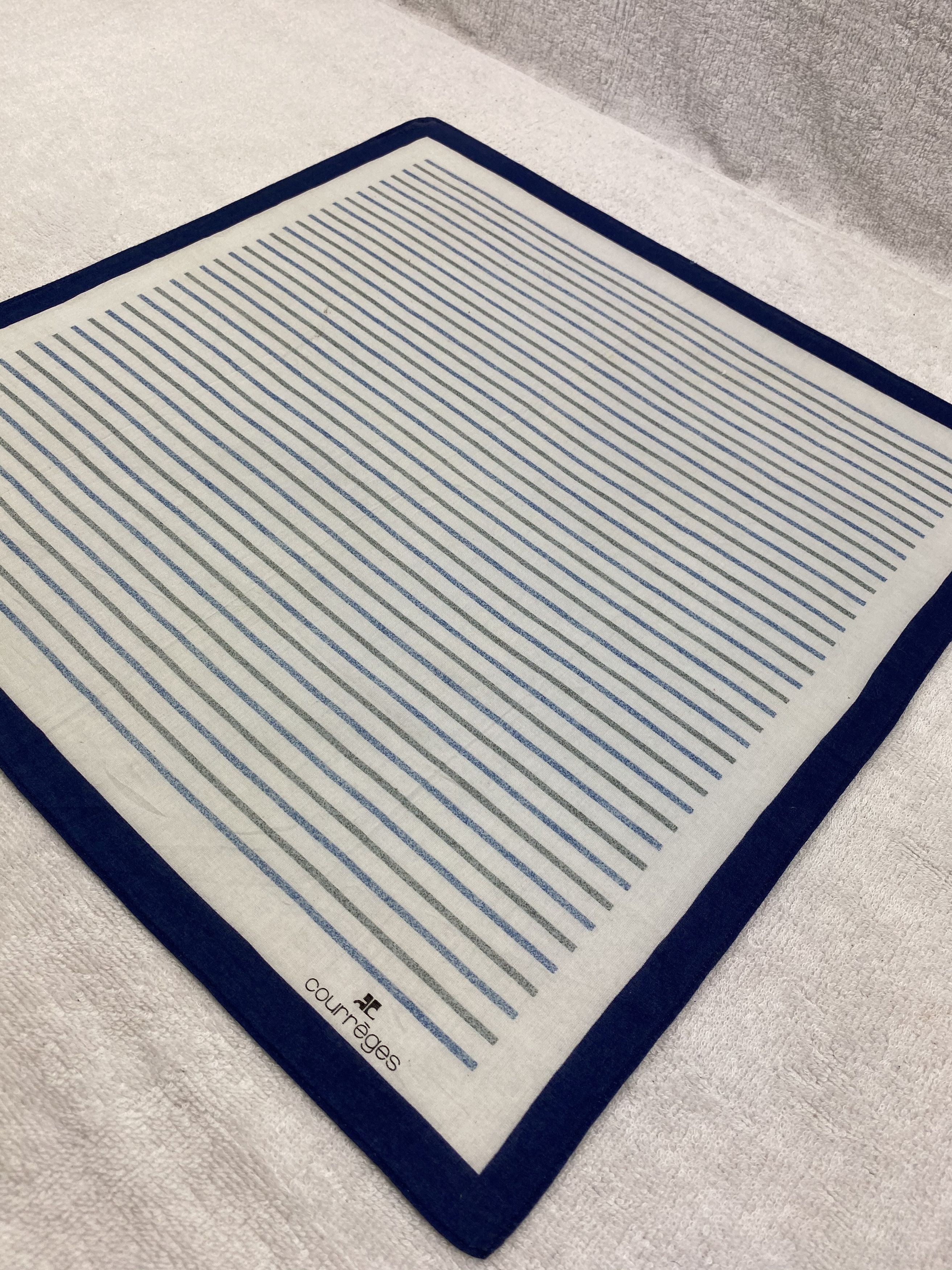 Courreges × Vintage Courreges Handkerchief / Bandana / Neckerchief Size ONE SIZE - 4 Thumbnail