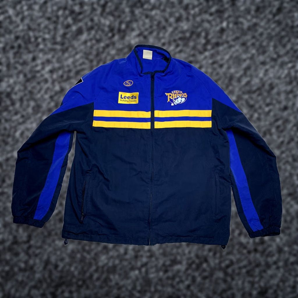 Vintage ISC Leeds Rhinos Full Zip Jacket XL Men Blue 3-in-1 ISC Leeds Rhinos Jacket Full Zip XL Men Blue Size US XL / EU 56 / 4 - 1 Thumbnail