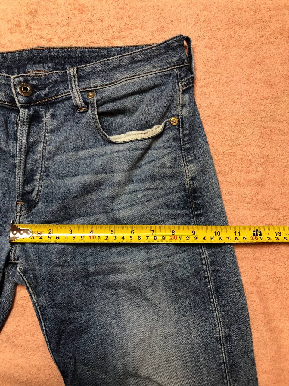 G-Star streetwear G-Star Raw Y2K 3301 Slim vintage denim jeans Size US 32 / EU 48 - 12 Thumbnail