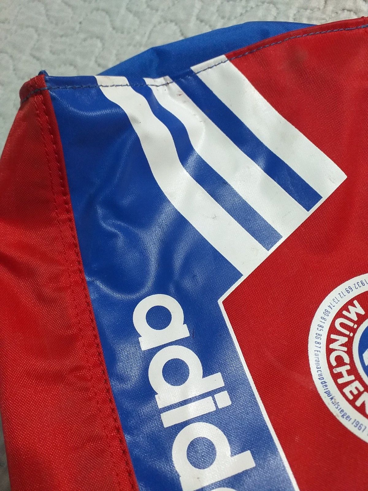 Adidas Vintage 90s Bayern Munchen Bag Size ONE SIZE - 10 Thumbnail