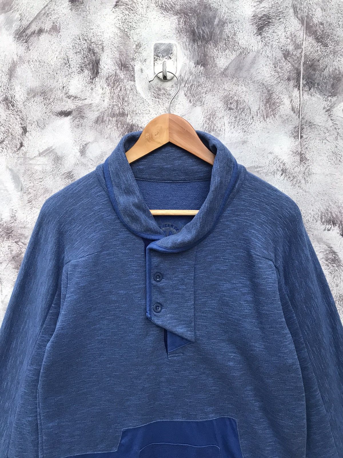 Marithe + Francois Girbaud Marithé + François Girbaud half button sweatshirt Size US L / EU 52-54 / 3 - 2 Thumbnail