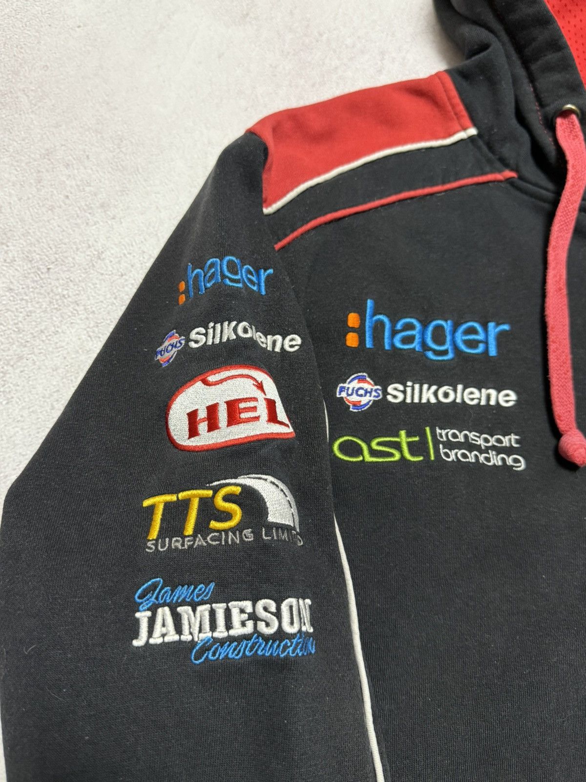 Ducati × Formula 1 Vintage Ducati Racing Hoodie Jacket Formula 1 Black 90s Size US S / EU 44-46 / 1 - 6 Thumbnail