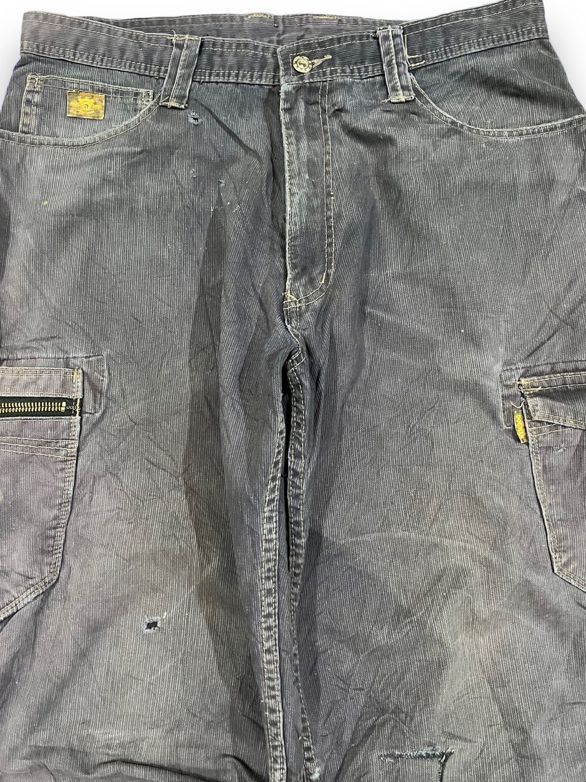 Japanese Brand Vintage Dogman Baggy Cargo Denim Size US 33 - 2 Thumbnail