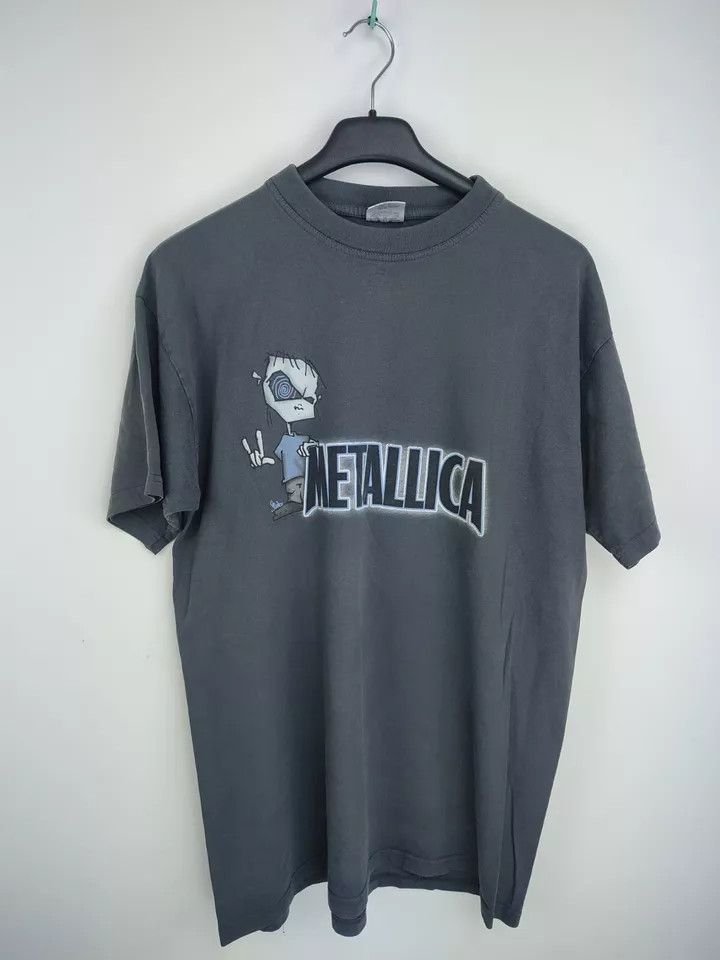 Metallica Vintage Metallica Juindo Art T-Shirt Concert Music Heavy Size US XL / EU 56 / 4 - 2 Thumbnail