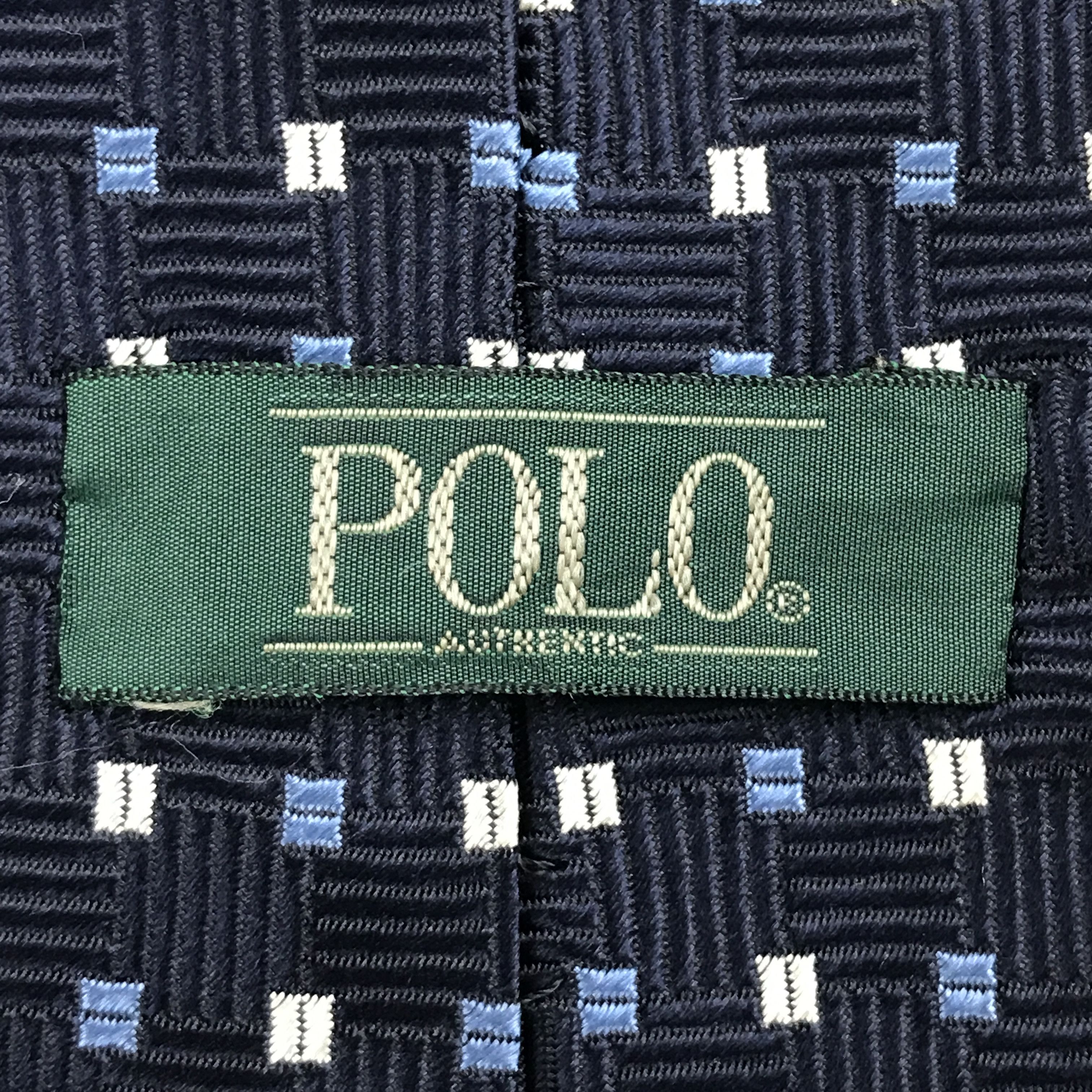 Designer × Polo Ralph Lauren × Vintage Vintage Polo Silk Necktie Size ONE SIZE - 6 Thumbnail