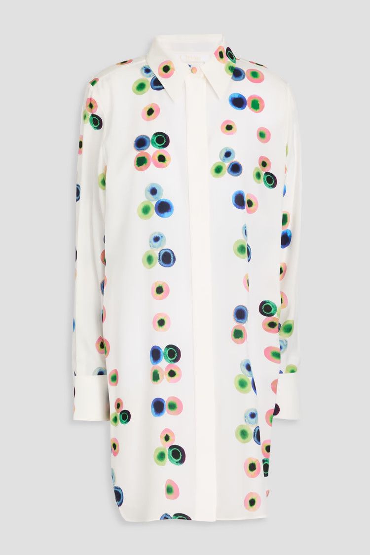 Chloe o1y0825 Mini Dress in Multicolor Size M / US 6-8 / IT 42-44 - 1 Thumbnail
