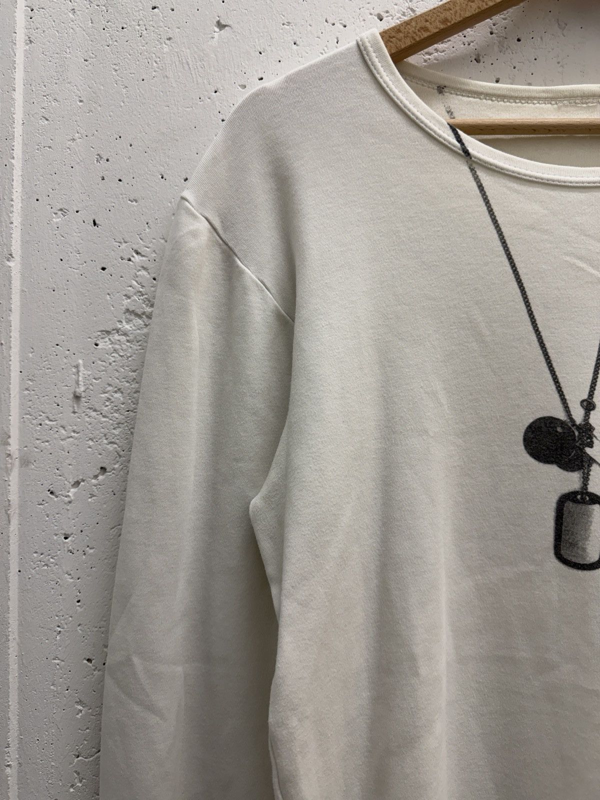 Maison Margiela Maison Margiela Artisanal Trompe L’oeil Necklace Longsleeve Size US M / EU 48-50 / 2 - 3 Thumbnail