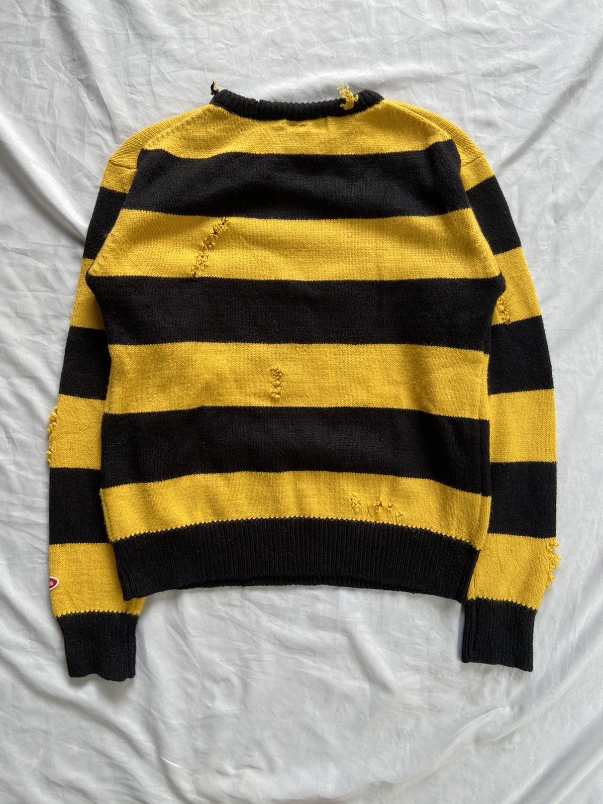 Japanese Brand PUNK STRIPED JAPAN STYLE KNIT LONG SLEEVE Size US M / EU 48-50 / 2 - 2 Thumbnail