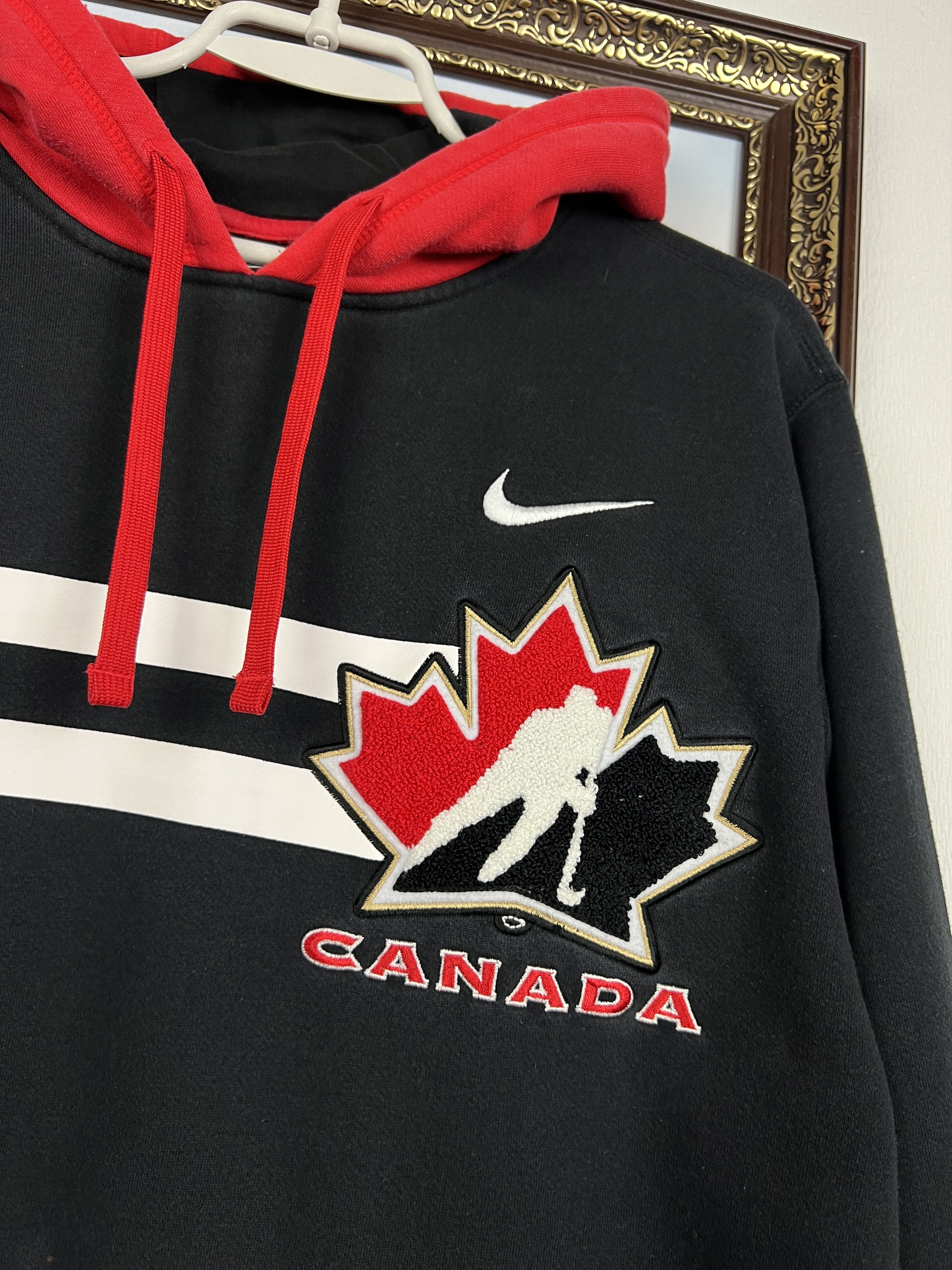 Nike Nike Canada Ice Hockey Hooded Jacket National Team Rare Hype Size US M / EU 48-50 / 2 - 3 Thumbnail
