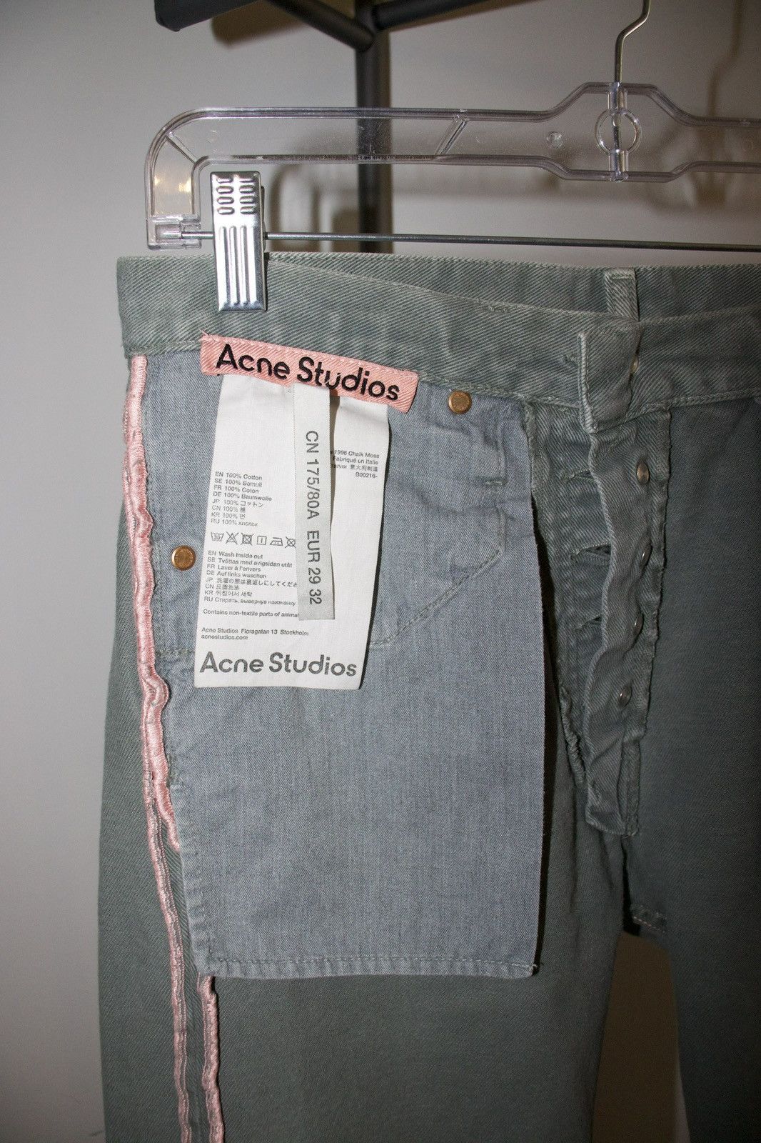 Acne Studios ACNE STUDIOS DENIM Size US 29 - 5 Thumbnail