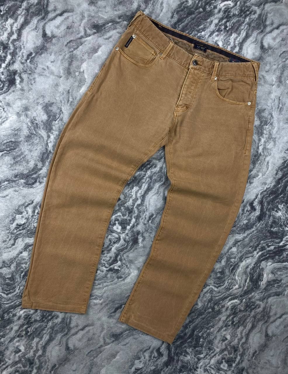 Armani Vintage Armani Jeans Denim Jeans Big Logo AJ Men Size 33х34 Size US 33 - 2 Thumbnail