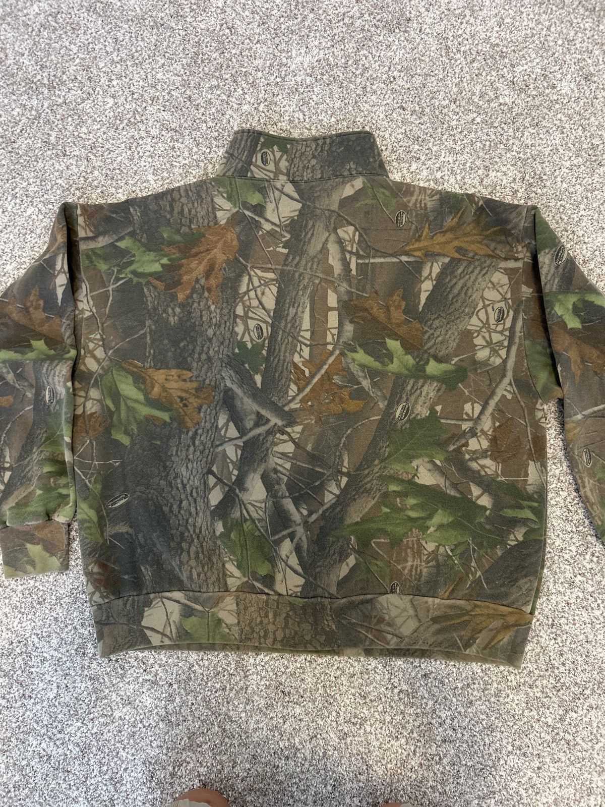 Realtree Vintage Realtree 1/4 zip sweatshirt Size US XL / EU 56 / 4 - 4 Thumbnail