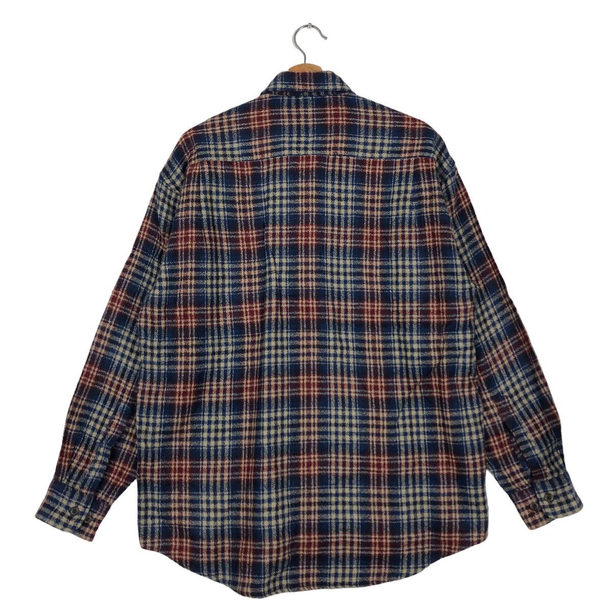 Flannel 🔥90s Sereno Basic Issey Miyake Flannel Jacket Tartan Design Size US L / EU 52-54 / 3 - 8 Thumbnail