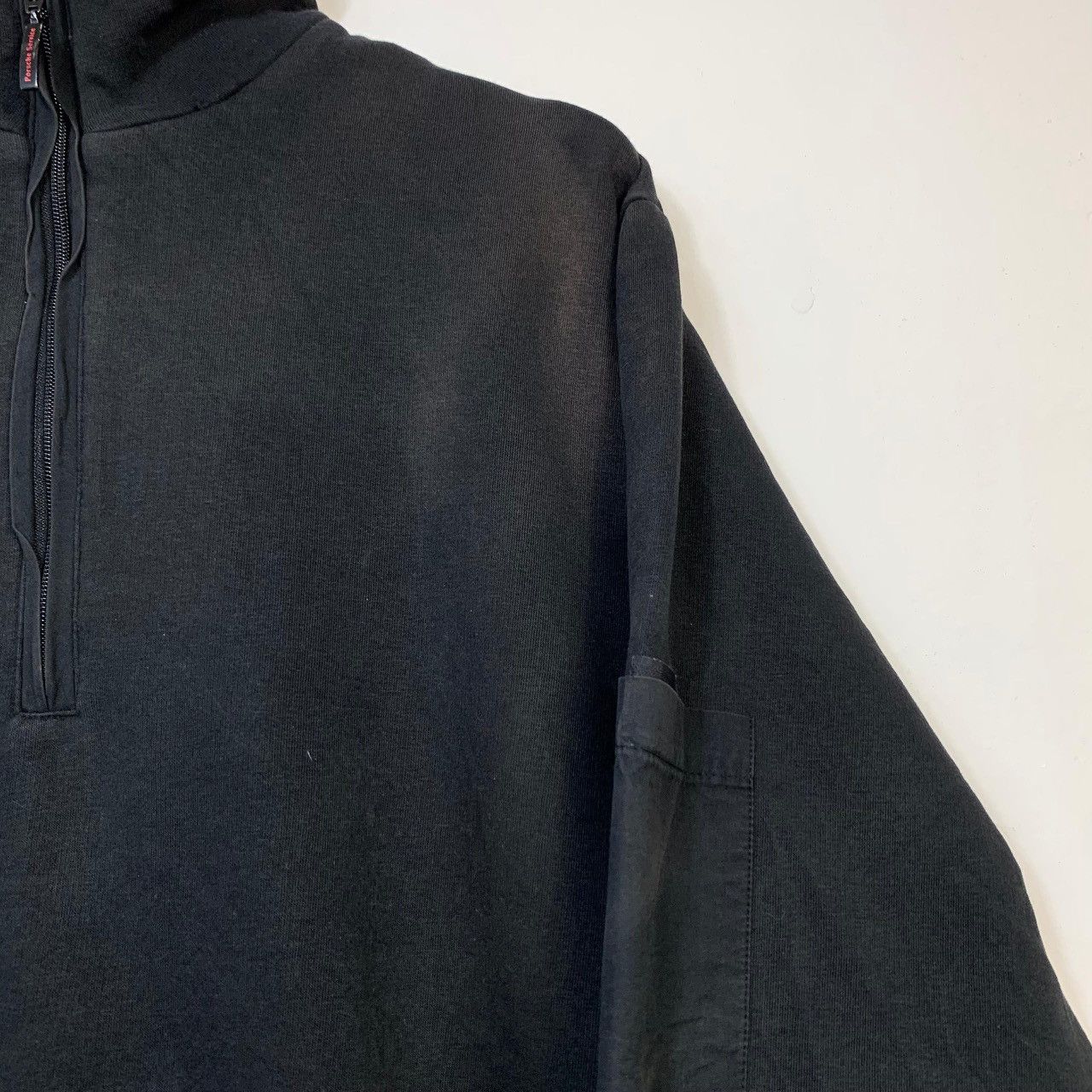 Porsche Design Porsche Service Half Zipper Sweatshirt 90s vintage Size US XL / EU 56 / 4 - 5 Thumbnail