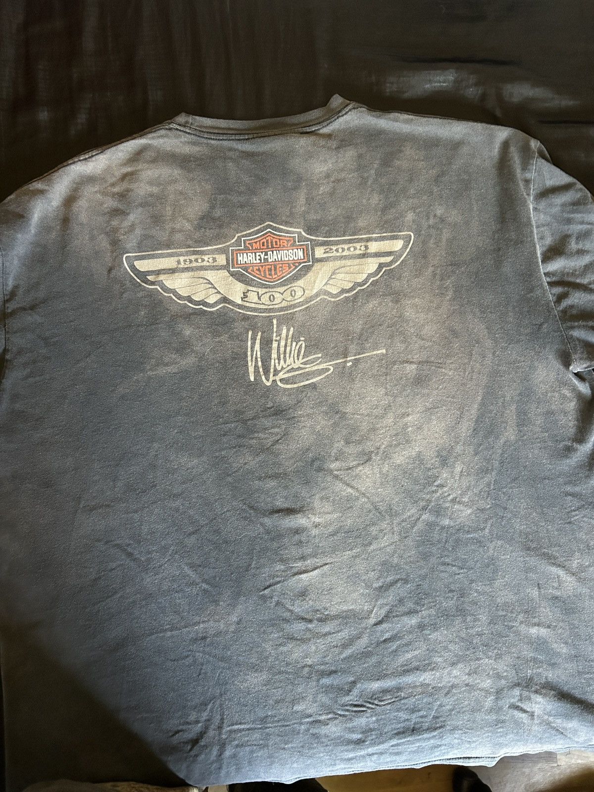Harley Davidson Vintage Harley Davidson Long Sleeve 2XL Size US XXL / EU 58 / 5 - 2 Thumbnail