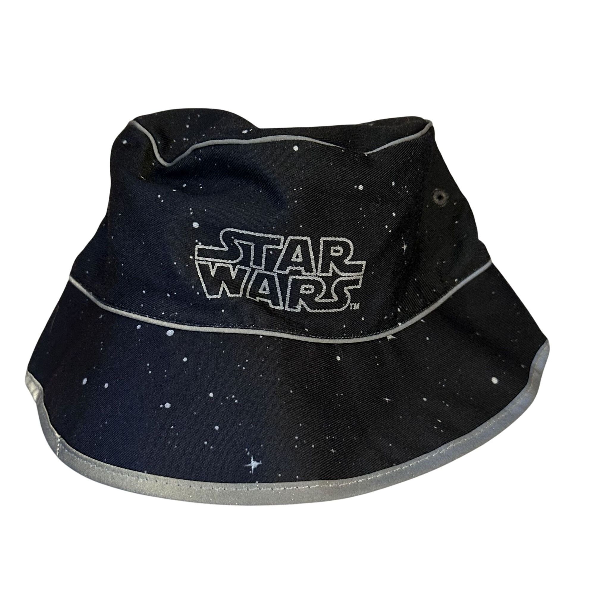 Disney Walt Disney Parks Star Wars Logo Bucket Hat Embroidered Adul Size ONE SIZE - 1 Thumbnail