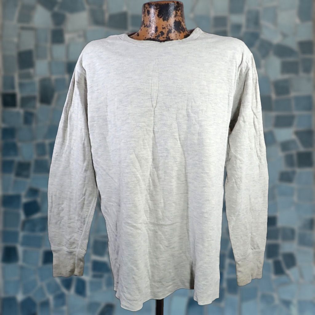 Vintage VINTAGE Duofold Shirt | Duofold 2 Layer Thermal Shirt | Vintage 60s 70s Heat Thermal Adult XL Gray USA Made Size US XL / EU 56 / 4 - 1 Thumbnail