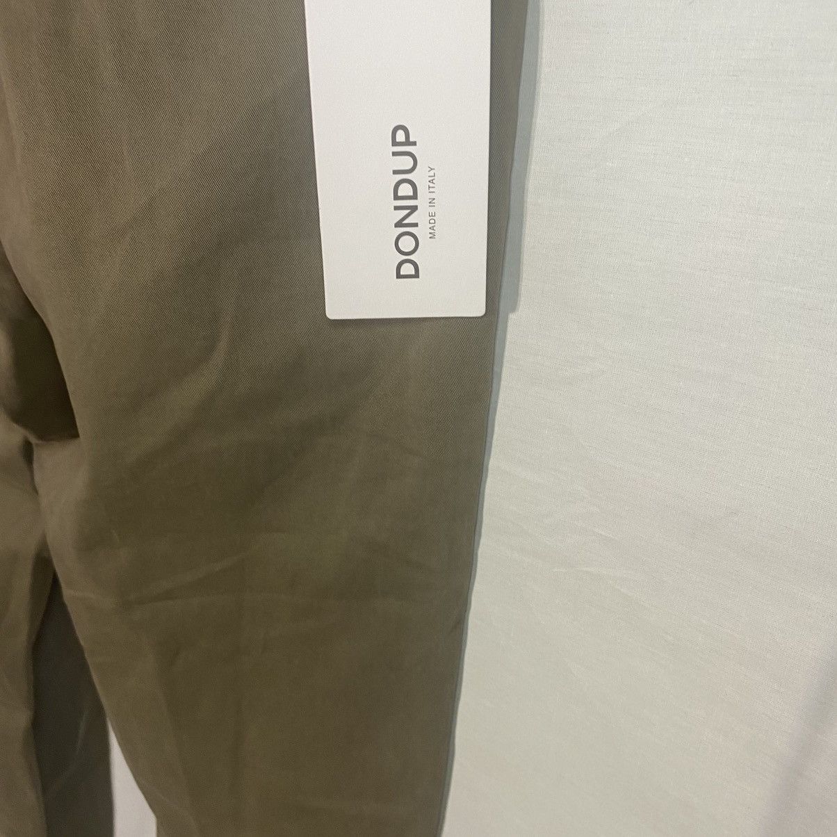 Dondup Dondup Men's Cotton Blend Pants Khaki Trousers Size 35 Size US 36 / EU 52 - 5 Thumbnail