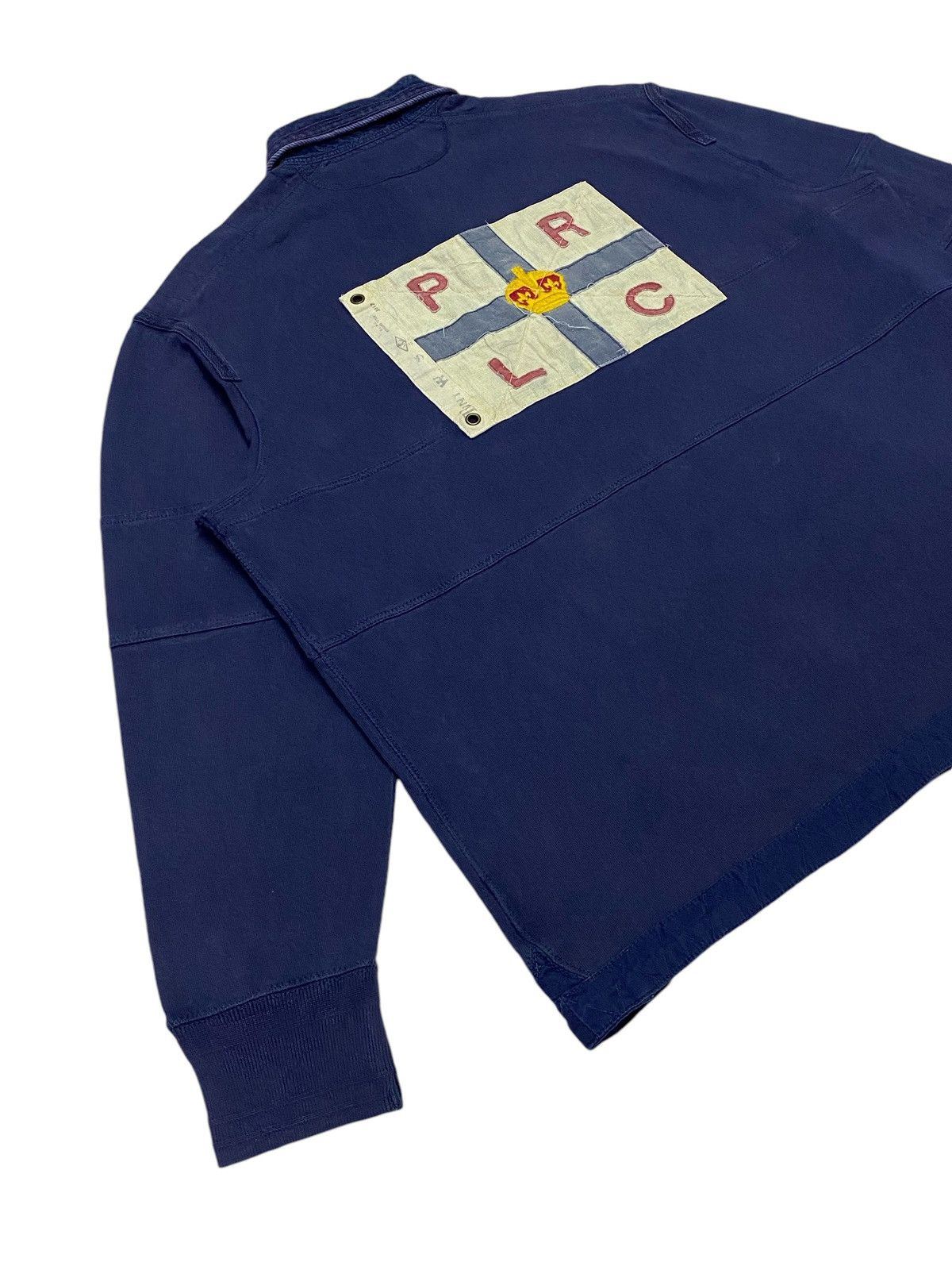 Polo Ralph Lauren × Vintage Vintage Polo Ralph Lauren PRLC Rugby Long Sleeve (Big Size) Size US XXL / EU 58 / 5 - 24 Thumbnail