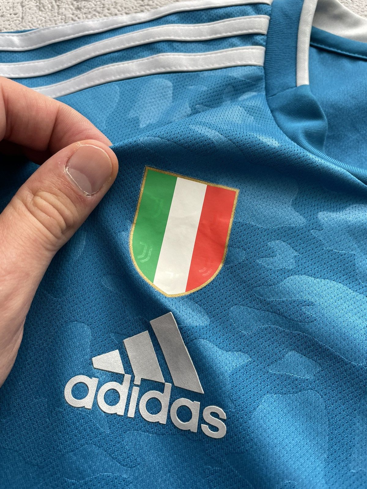 Adidas Juventus 2019/20 Adidas Jeep Jersey Size US L / EU 52-54 / 3 - 3 Thumbnail