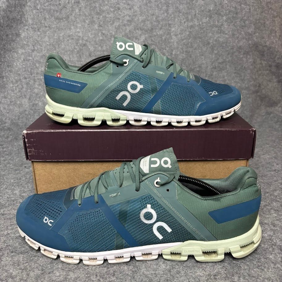 On On Cloudflow Blue Mesh Sneaker Running Shoes Men Size 13 US Size US 13 / EU 46 - 2 Thumbnail