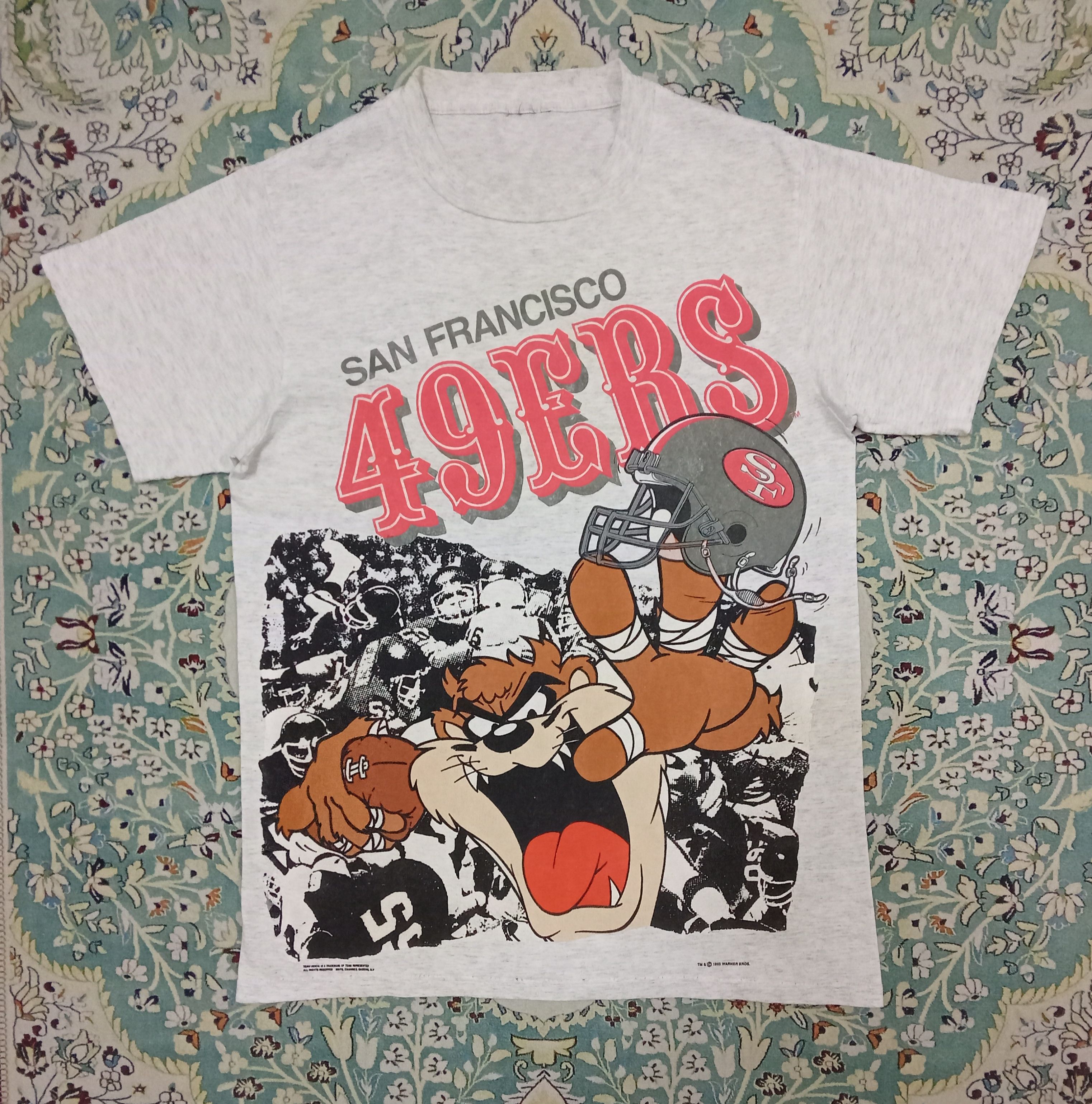 NFL × Vintage Vintage San Francisco 49ers x Tazmania T Shirt Size US S / EU 44-46 / 1 - 1 Thumbnail