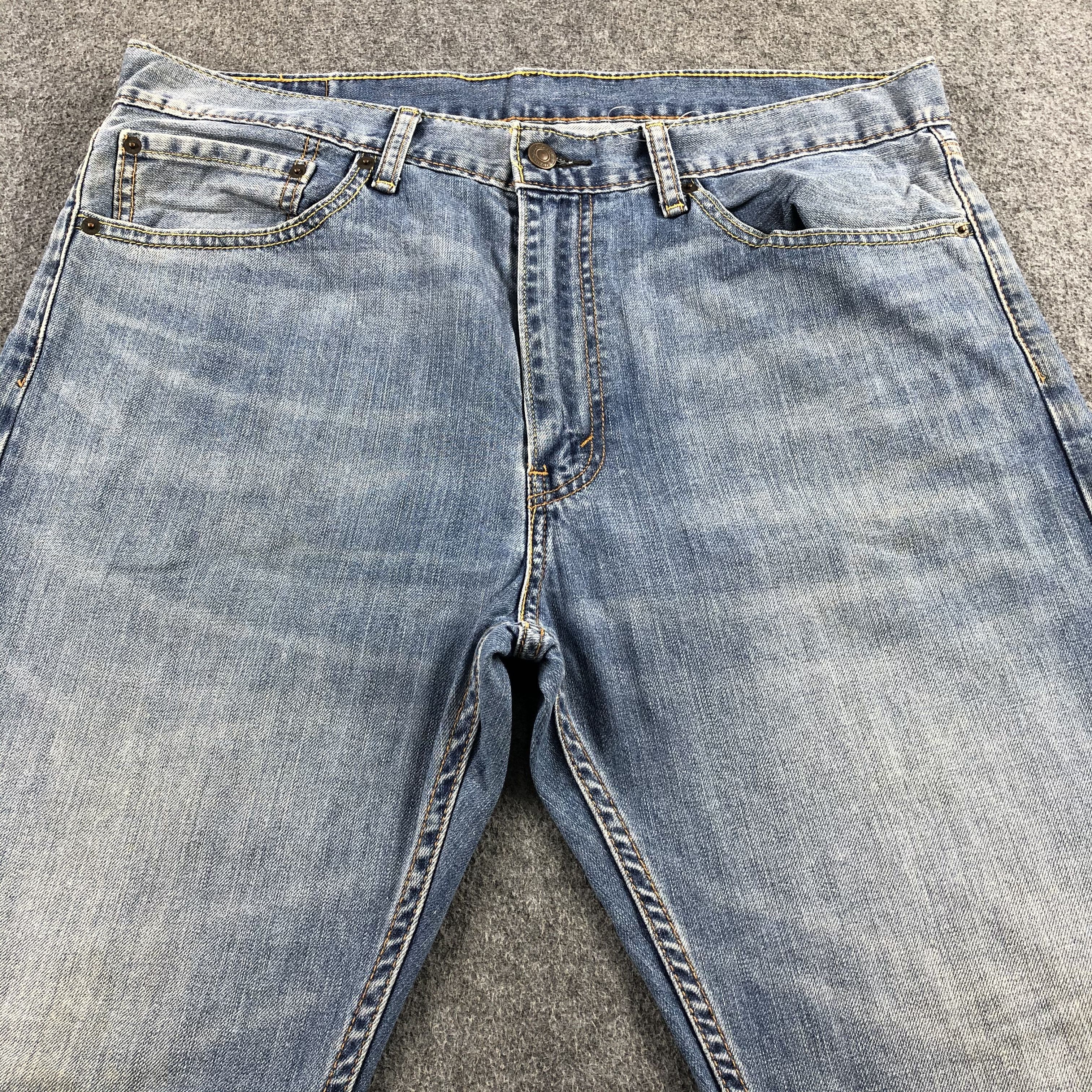 Levi's Vintage Blue Wash Levis 505 Jeans-J2094 Size US 38 / EU 54 - 3 Thumbnail