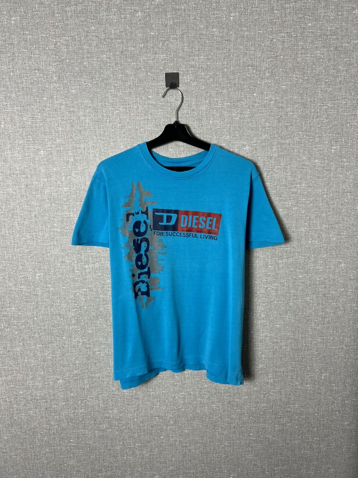 Diesel Rare Vintage Diesel Big Logo Tee Men’s T-Shirt Size S-M Size US M / EU 48-50 / 2 - 1 Thumbnail