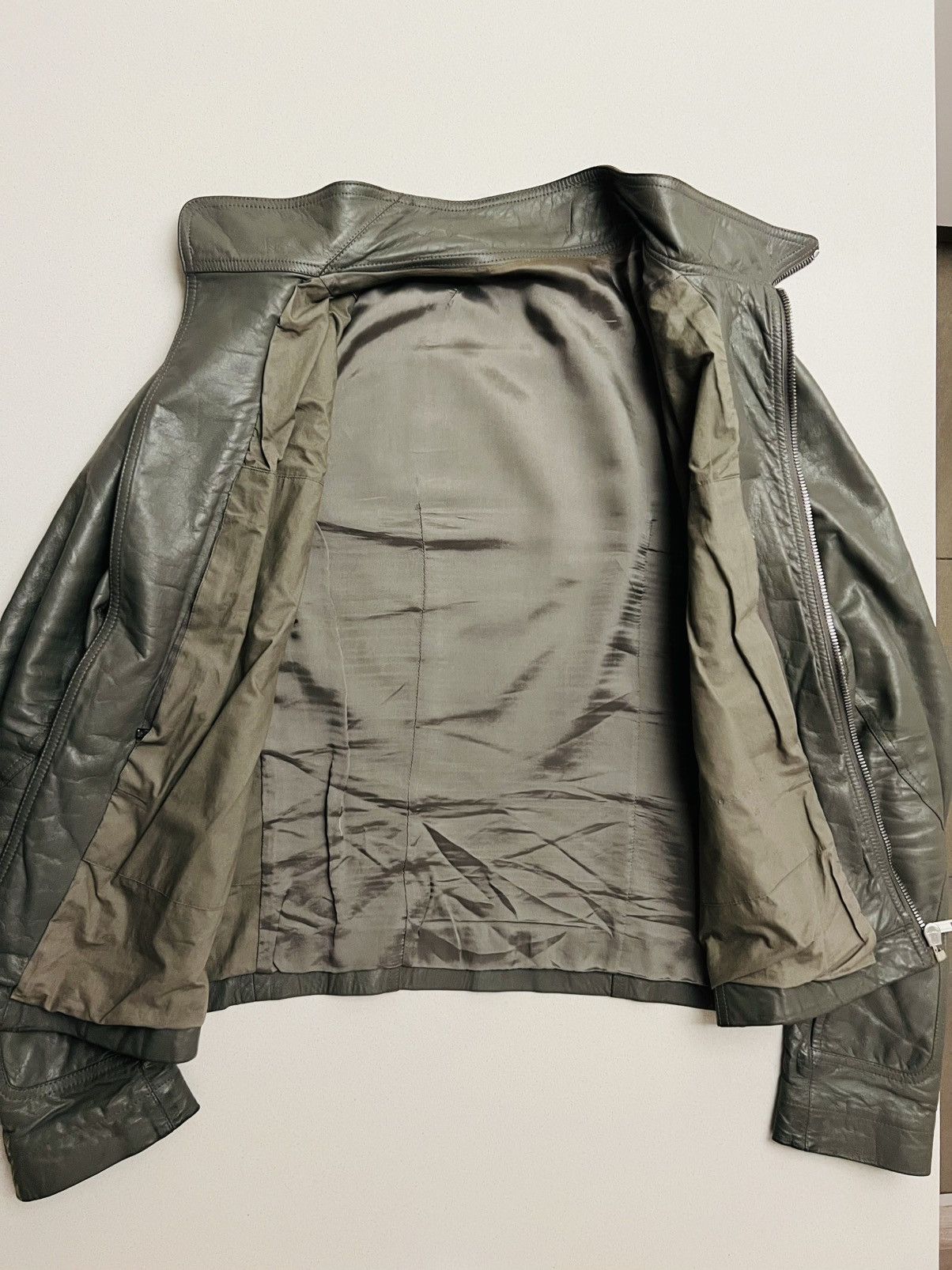 Rick Owens Rick Owens Molino leather jacket Size US M / EU 48-50 / 2 - 2 Thumbnail