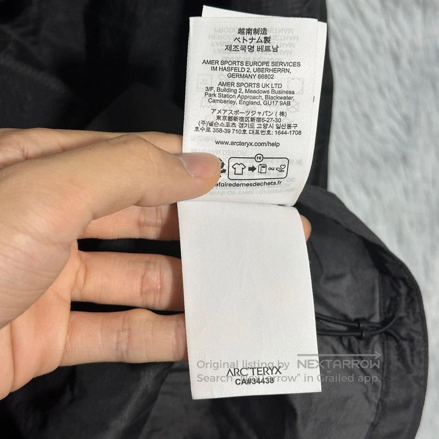 Arc'teryx Arcteryx Norvan Windshell Hoody Black Size M. Size US M / EU 48-50 / 2 - 8 Thumbnail