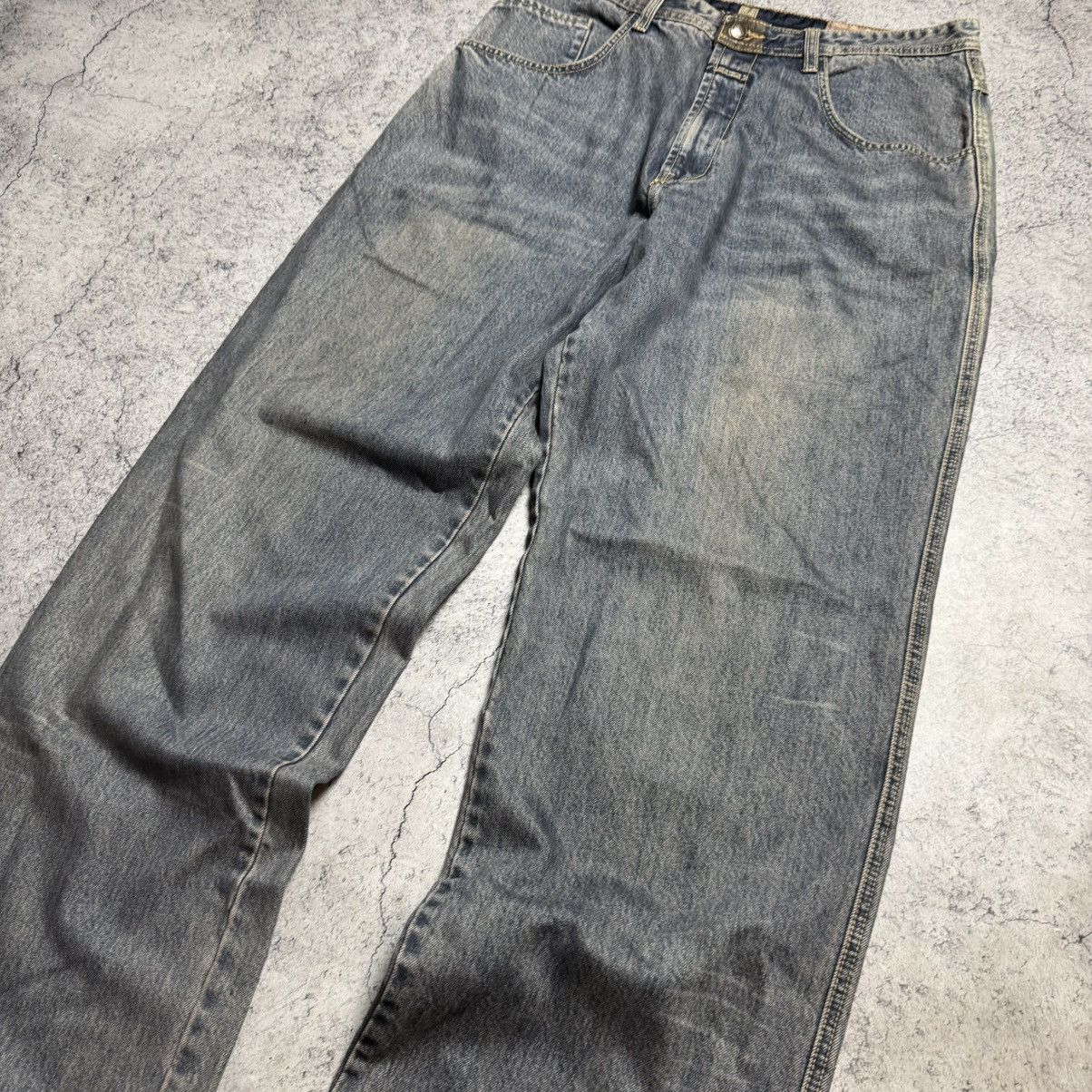 Marithe + Francois Girbaud RARE Marithe Francois Girbaud Vintage Big Logo Jeans Size US 34 / EU 50 - 7 Thumbnail