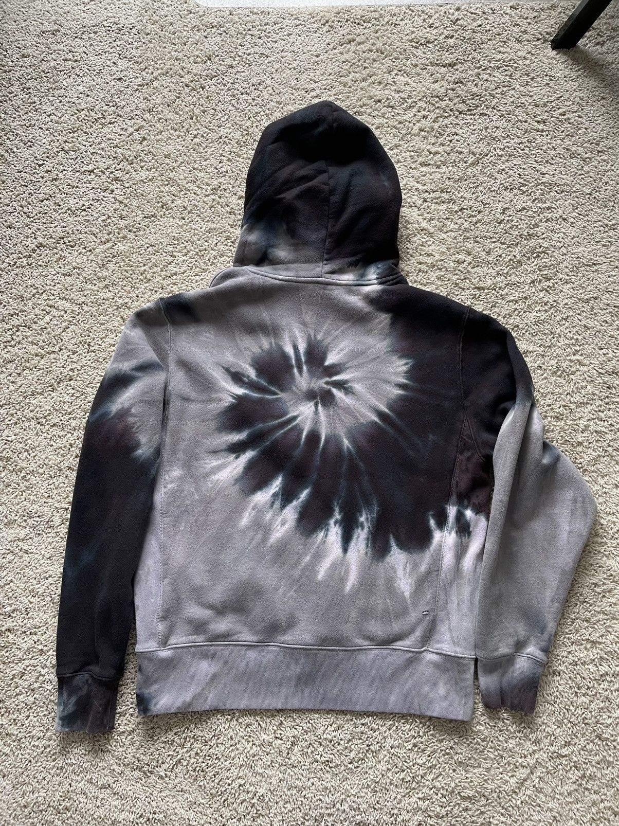 8THWNDR 8thwndr Skateboards Tie-Dye Gray and Black Hoodie Size US M / EU 48-50 / 2 - 6 Thumbnail