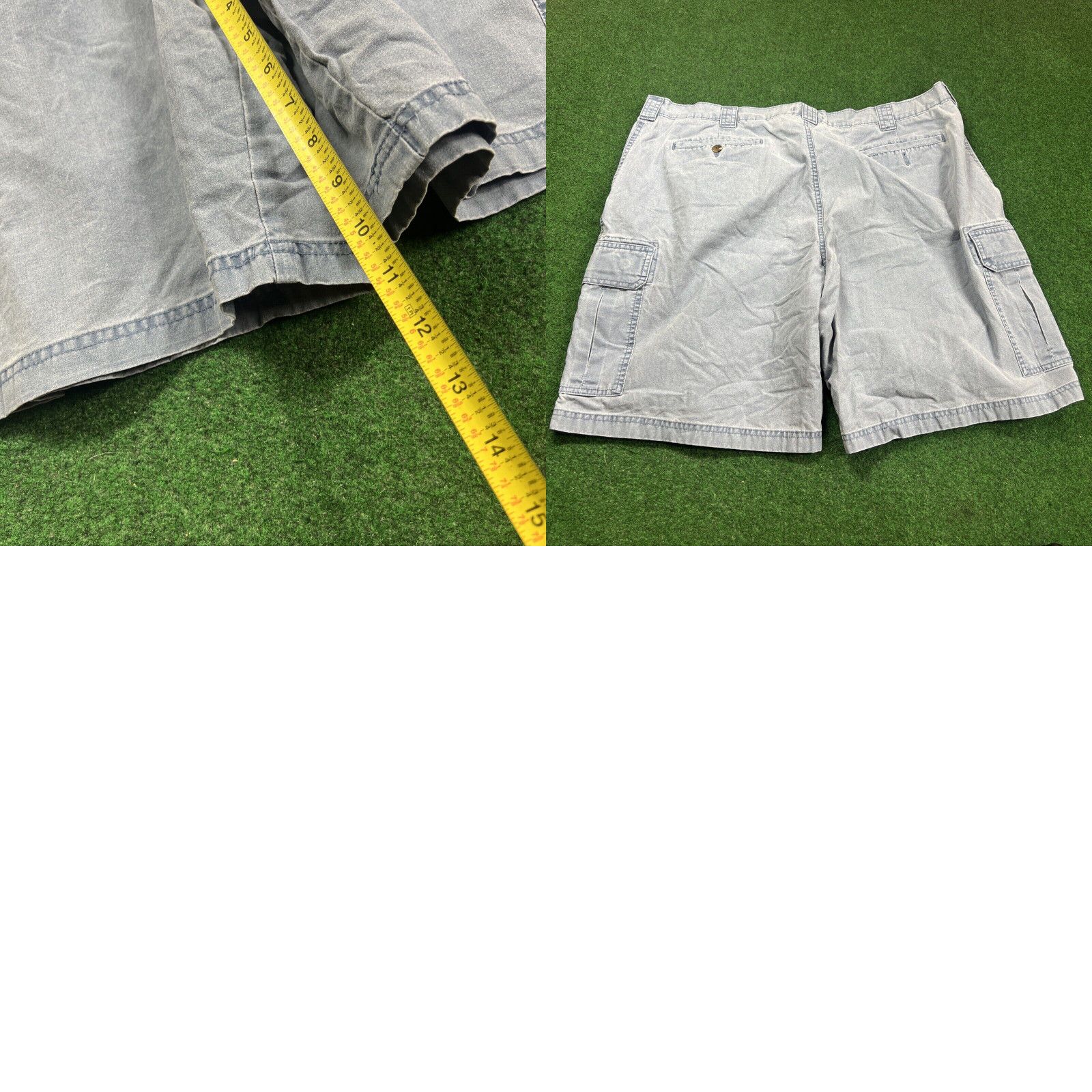 Vintage Vintage LL Bean Shorts Adult 42 Blue Cargo Hiking Outdoor Natural Fit Men's Size US 42 / EU 58 - 8 Thumbnail