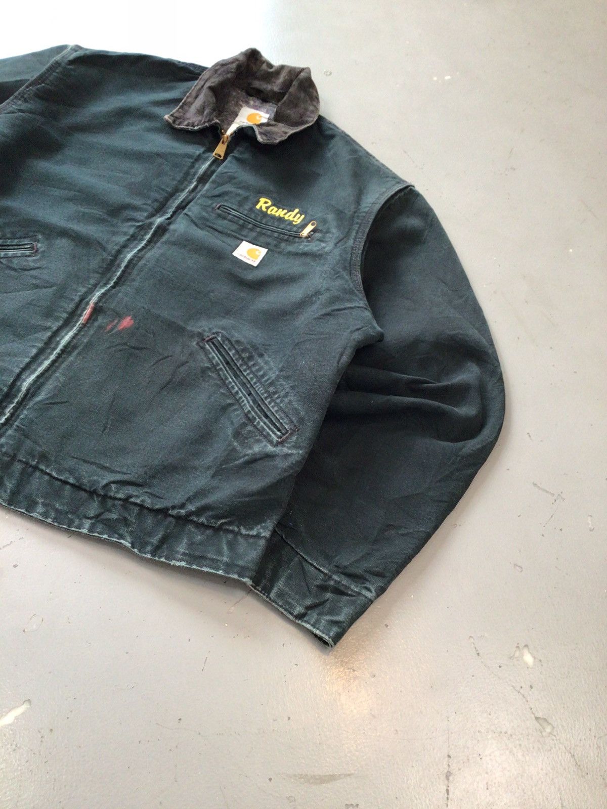 Carhartt × Vintage Vintage Carhartt j01blk Detroit blanket line jacket Size US M / EU 48-50 / 2 - 3 Thumbnail