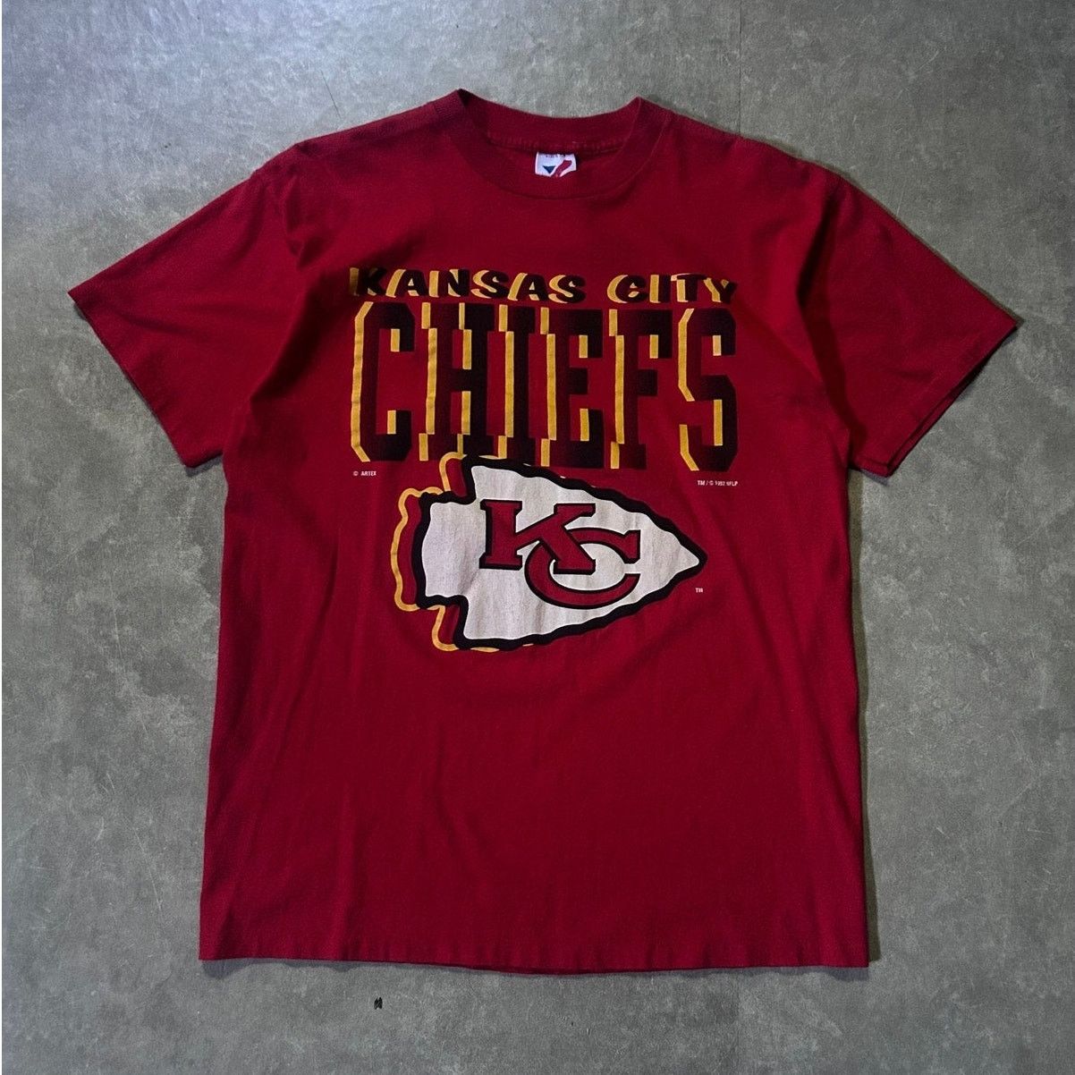 Other 90's Vintage Kansas City Chiefs Red T-Shirt -L Size US L / EU 52-54 / 3 - 1 Thumbnail