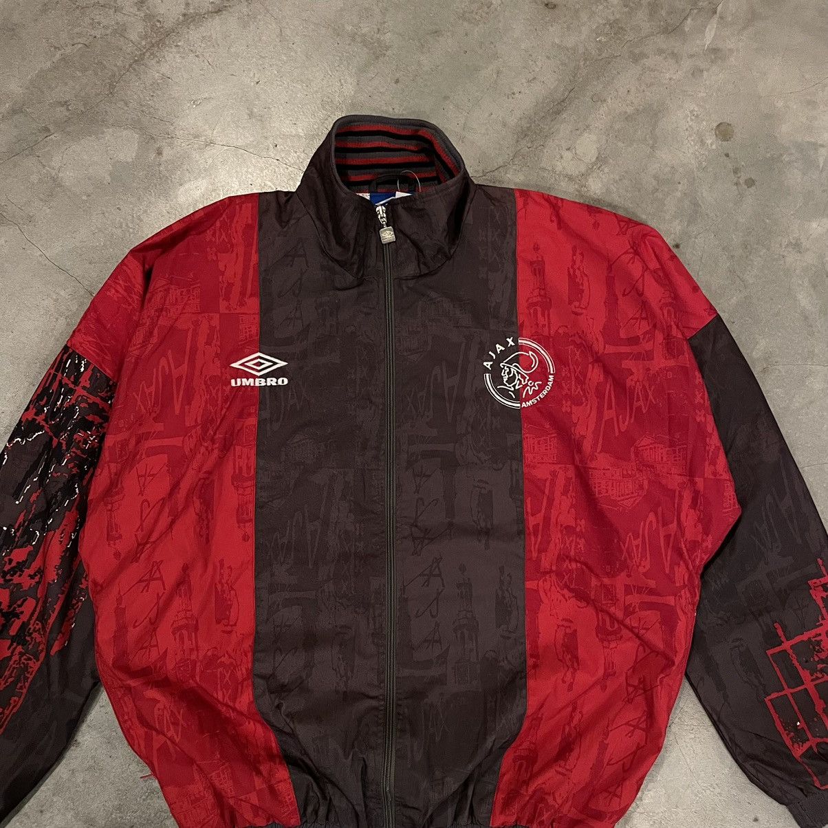 Umbro × Vintage Vintage 1997 Umbro Ajax Jacket Size US L / EU 52-54 / 3 - 2 Thumbnail