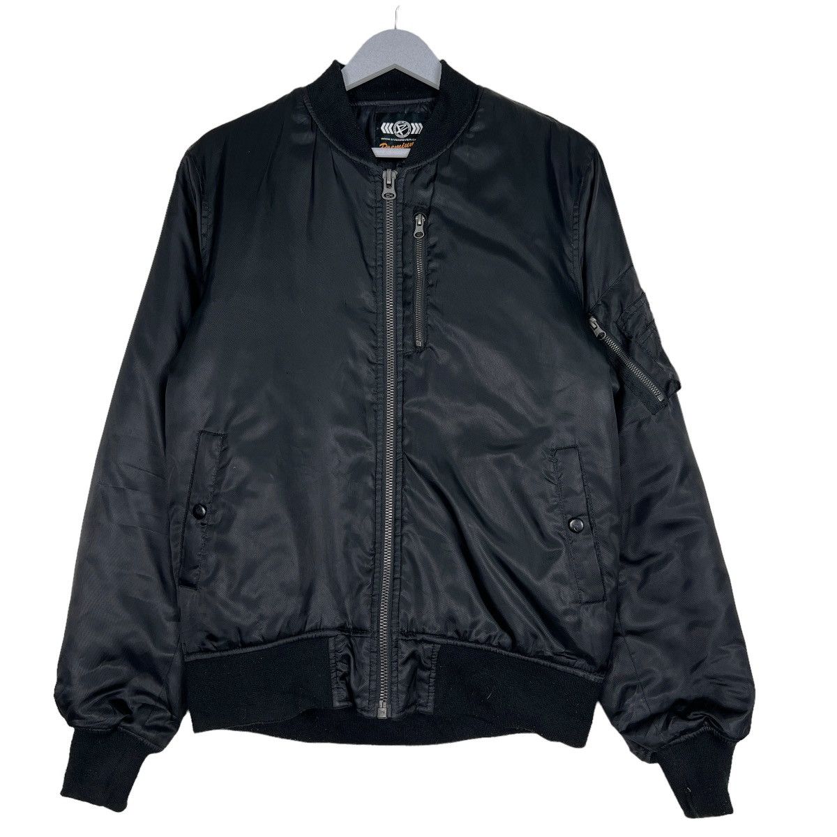 Japanese Brand 🔥 RIOT RIOT EVENRIVER BLACK BOMBER JACKET Size US L / EU 52-54 / 3 - 1 Thumbnail