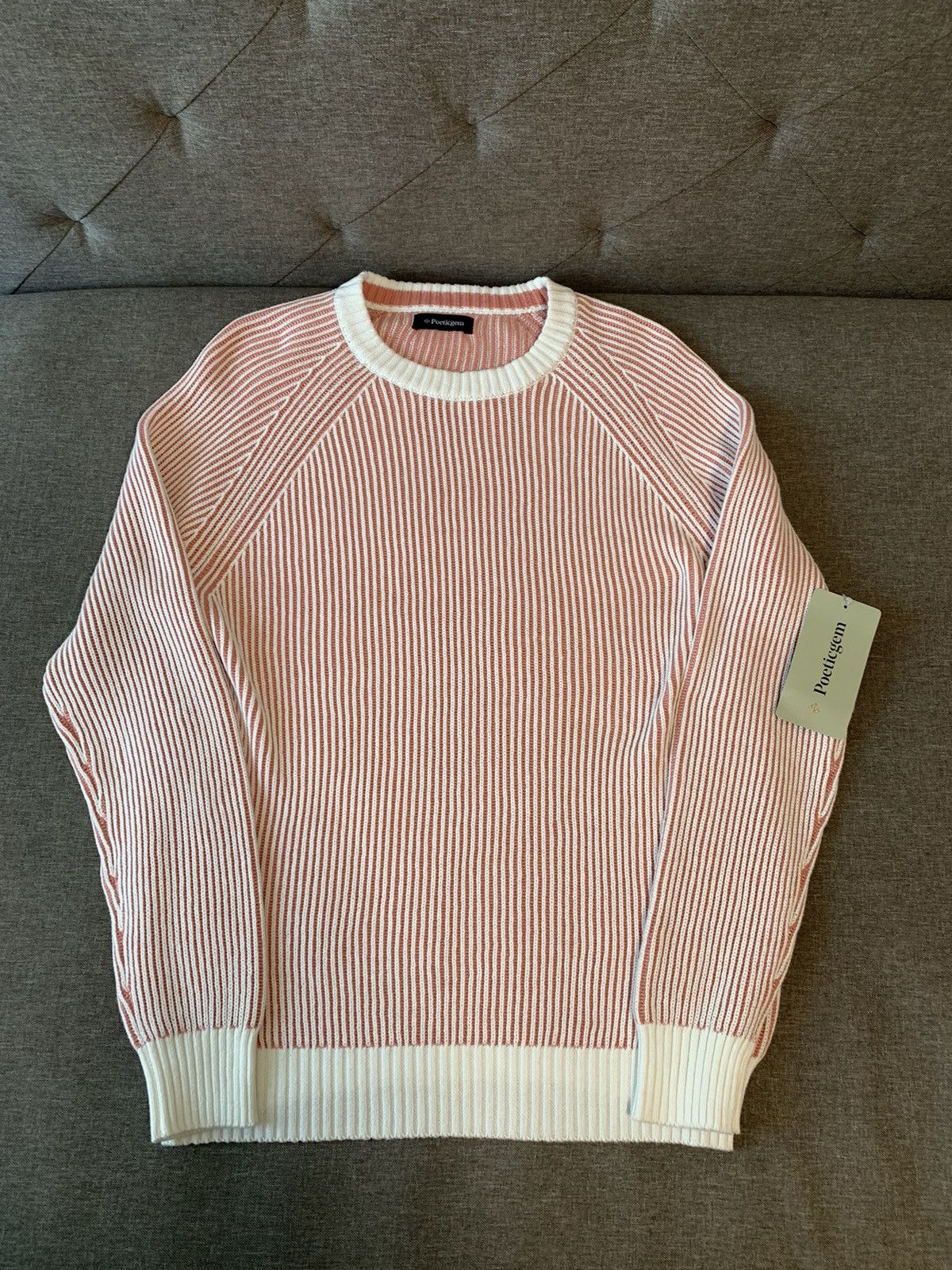 Other Rib Stripe Sweater Knit Y2K Size US L / EU 52-54 / 3 - 4 Thumbnail