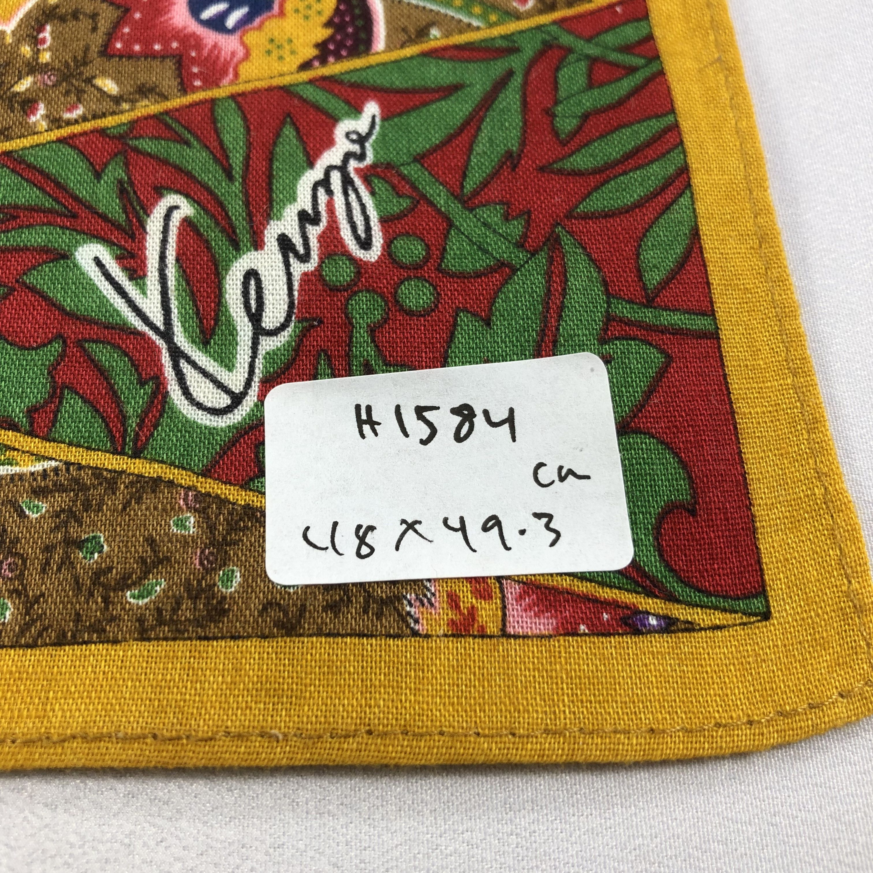 Kenzo Kenzo Handkerchief Neckerchief Bandana H1584 Size ONE SIZE - 5 Thumbnail