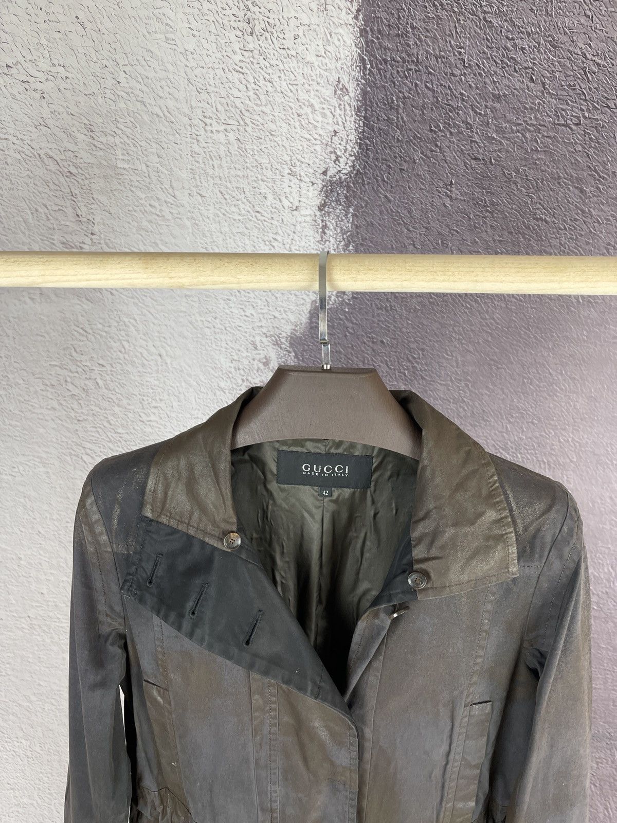 Gucci Gucci vintage rare light coat jacket luxury Size M / US 6-8 / IT 42-44 - 7 Thumbnail